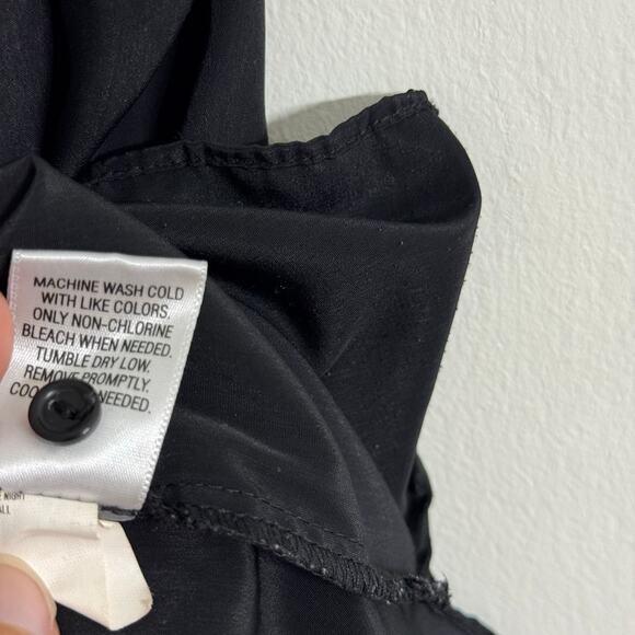 Princess Vera Wang Black Polka Dot Lace Insert Tank Top Size Small - Picture 5 of 7